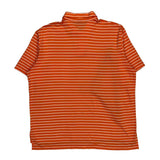 Polo By Ralph Lauren Striped Polo Shirt - XL Orange Cotton