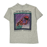 Trails End Ranch Sports And Adventure Camp Hanes Single Stitch T-Shirt - Small Gray Cotton