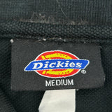 Dickies Polo Shirt - Medium Black Cotton