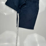 Tommy Hilfiger Chino Shorts - 32W 10L Blue Cotton