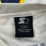 Wolverines Starter Football Football Jersey - Large Blue Polyester