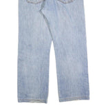 LEVI'S 501 Mens Jeans Blue Regular Straight Denim Medium W36 L28 Classic Button