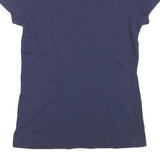 NFL Womens Blue & Orange Denver Broncos V-Neck Short Sleeve S T-Shirt Cotton