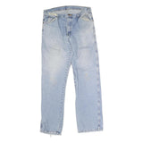 DICKIES Mens Regular Fit Light Blue Denim Jeans W36 L34 Comfortable Cotton Blend
