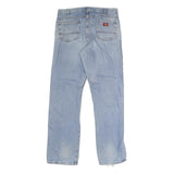 DICKIES Mens Regular Fit Light Blue Denim Jeans W36 L34 Comfortable Cotton Blend