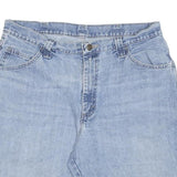 WRANGLER Mens Denim Blue Shorts L W34 Casual Cotton Blend Relaxed Fit