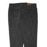 LEVI'S 545 Womens Jeans Black Loose Straight Denim Medium W44 L30 Cotton Blend