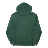 CHAMPION Mens Green Pullover Hoodie M Cotton Blend Logo Sweatshirt