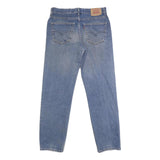 LEVI'S 504 Mens Jeans Blue Regular Straight Denim Medium W34 L32 Classic Fit Zip