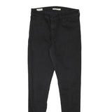 LEVI'S Womens Slim Black Skinny Denim Slim Jeans W28 L30 Stylish Cotton Blend