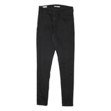 LEVI'S Womens Slim Black Skinny Denim Slim Jeans W28 L30 Stylish Cotton Blend