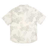 HAVANA JACKS CAFE Mens White Short Sleeve Cotton Shirt L Casual Lightweight