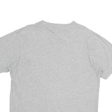 REEBOK Mens Grey Crew Neck Short Sleeve XL T-Shirt Logo Casual Cotton