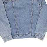 LEVI'S Womens Blue Denim Jacket M Cotton Classic Button Closure Casual Wear