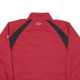 ADIDAS Mens Red & Black Outdoor Jacket M Polyester Blend Zip Lightweight