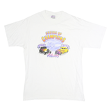 ATLANTIS Mens White Cruise Of Champions Graphic T-Shirt XL Short Sleeve Crew