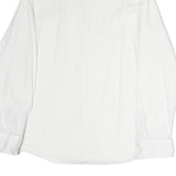 NAUTICA Mens White Slim Fit Shirt XL Casual Button Down Cotton Blend