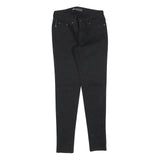 LEVI'S Womens Black Slim Skinny Denim Dark W27 L29 Stretch Cotton Blend Jeans