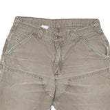 CARHARTT Mens Shorts Beige Casual Cotton Blend M W32 Workwear Cargo Pockets