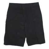 DICKIES Mens Black Casual Cotton Shorts L W36 Workwear Relaxed Fit