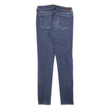 LEVI'S Womens Jeans Blue Slim Skinny Denim Medium W28 L30 Stretch Zip