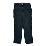 Duluth Cargo Pants - 36W 34L Black Cotton