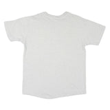 ANVIL Mens White Graphic T-Shirt XL Short Sleeve Crew Neck USA Dance Staff