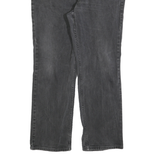 LEVI'S Mens Regular Fit Black Denim Jeans W36 L30 Zip Cotton Blend