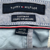 Tommy Hilfiger Chinos - 33W UK 14 Blue Cotton Blend