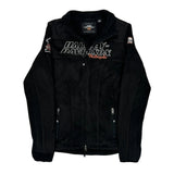 Motorcycles Harley Davidson Fleece Jacket - Small Black Polyester