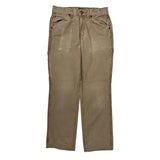 Schmidt Carpenter Pants - 30W 34L Brown Cotton