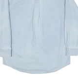 WOOLRICH Mens Blue Cotton Blend Shirt M Casual Button-Down Collar Long Sleeve