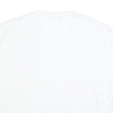 THE WHITE COMPANY Womens White Linen Blend V-Neck Sleeveless Top UK 14 Relaxed
