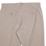 LEE Womens Shorts Beige Casual XL W38 Cotton Blend Comfortable Pockets