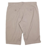 LEE Womens Shorts Beige Casual XL W38 Cotton Blend Comfortable Pockets