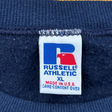 Made In USA Russell Athletic Salesianum Sweatshirt - XL Navy Cotton