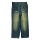 God Body Jeans - 36W 32L Blue Cotton Blend