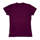Live Simply Patagonia Graphic T-Shirt - Small Purple Cotton