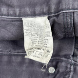 Carhartt Double Knee Carpenter Pants - 34W 30L Gray Cotton