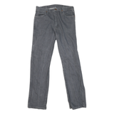 WRANGLER Mens Classic Blue Jeans Denim Medium W34 L33 Comfortable Zip Closure