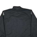 ADIDAS Mens Black White Eastview Hockey Track Jacket XL Polyester Blend Zip