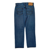 501 Levis Jeans - 32W 30L Blue Cotton