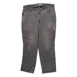 Carhartt Carpenter Trousers - 36W 30L Grey Cotton