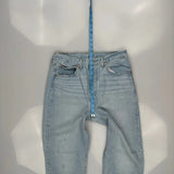 501 Levis Jeans - 32W 29L Light Wash Cotton