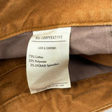 Rei Cargo Trousers - 28W 30L Brown Cotton Blend