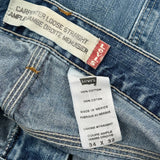 Levis Carpenter Jeans - 34W 32L Blue Cotton