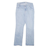 LEVI'S 725 Womens Relaxed Straight Denim Light W34 L29 Cotton Blend Zip Jeans