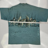 Wolves Signal Sports Single Stitch T-Shirt - 2XL Gray Cotton