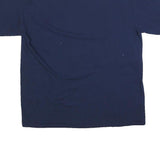 NIKE Mens Blue Cal Graphic T-Shirt XL Short Sleeve Crew Neck Cotton Blend