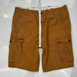 Levis Cargo Shorts - 36W 11L Brown Cotton